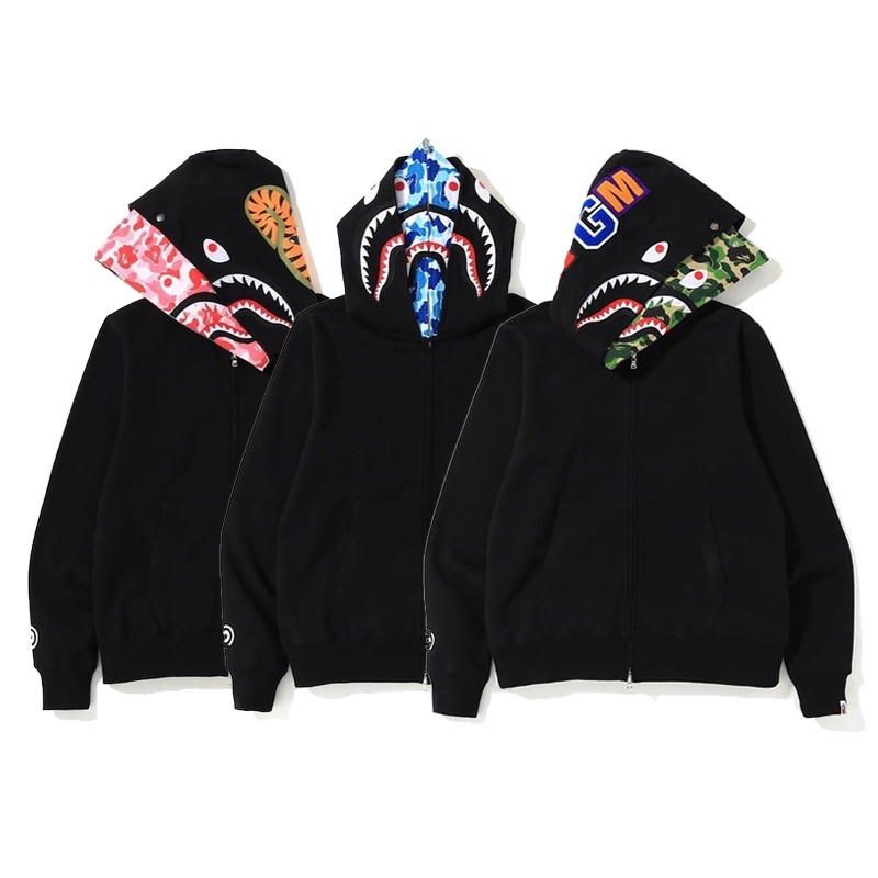 Bape Hoodie 3 Colors Pink Blue Green M-3XL B51XC830